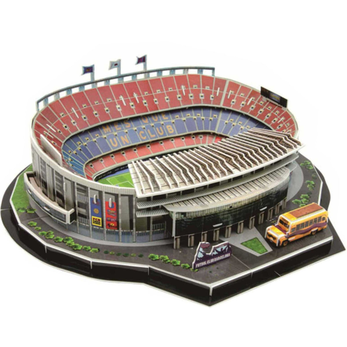 Jigsaw 3D Puzzle Camp Nou Football Game LEGO – BRICKPICK - Inspire and develop the builders of tomorrow