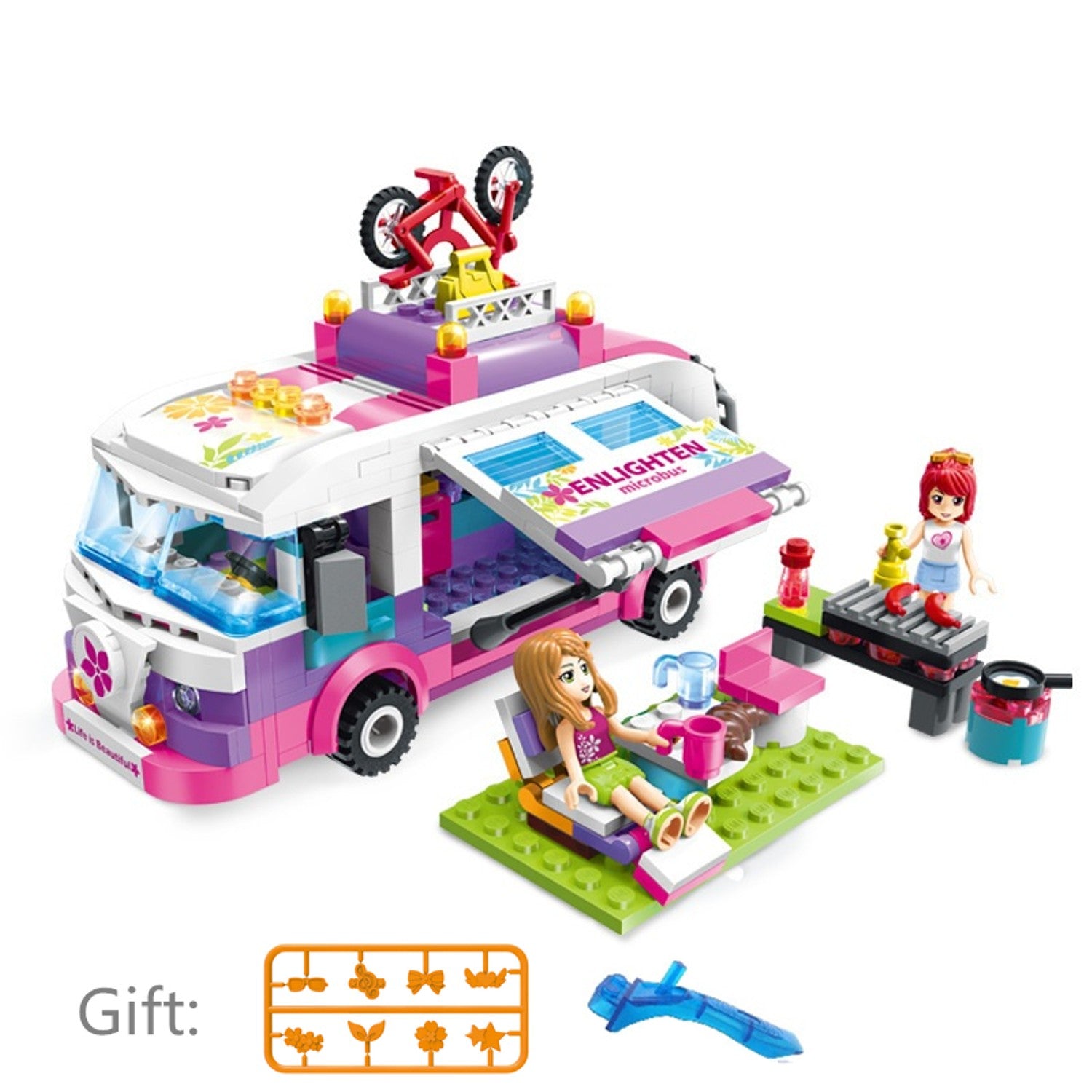 Lego Compatible Bus, Bus Lego Box, Building Blocks