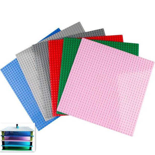 7 Colors 32*32 Dots Base Plate For Small Bricks Baseplate Board DIY Building Blocks - brickpick