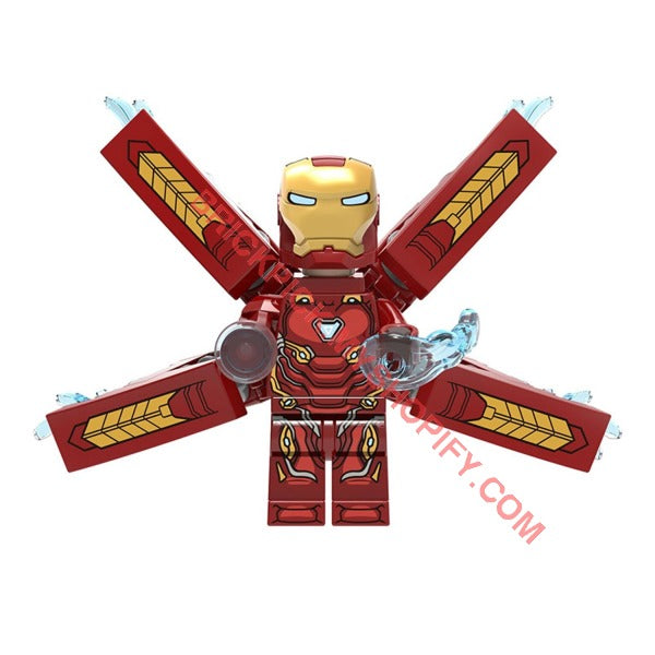 Lego iron man sales infinity war minifigure