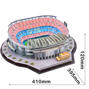 Classic Jigsaw 3D Puzzle Camp Nou Football Game Stadiums LEGO - brickpick