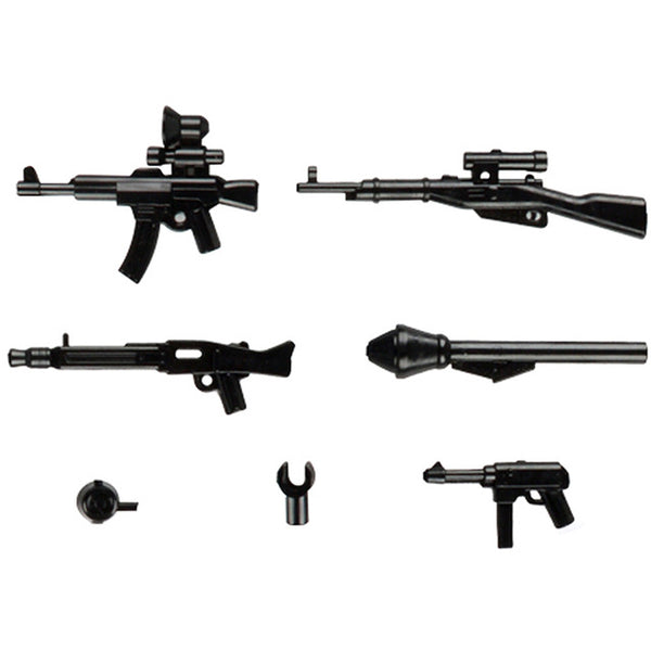 Military Swat Team Guns Weapon Pack City Police Soldiers Figure - brickpick