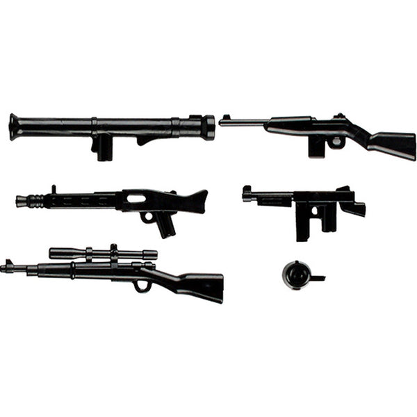 Military Swat Team Guns Weapon Pack City Police Soldiers Figure - brickpick