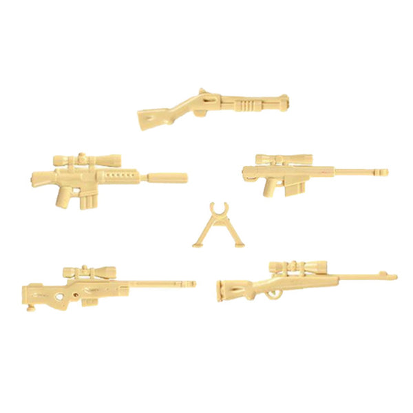 Military Swat Team Guns Weapon Pack City Police Soldiers Figure - brickpick