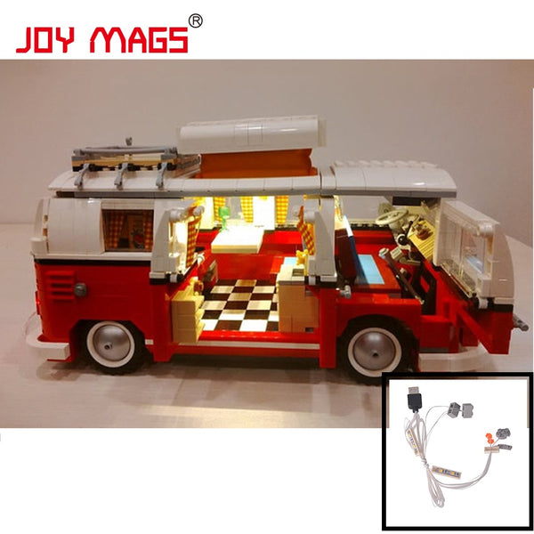 Only LED Light Kit for Creator the Volkswagen T1 Camper Van LEGO - brickpick